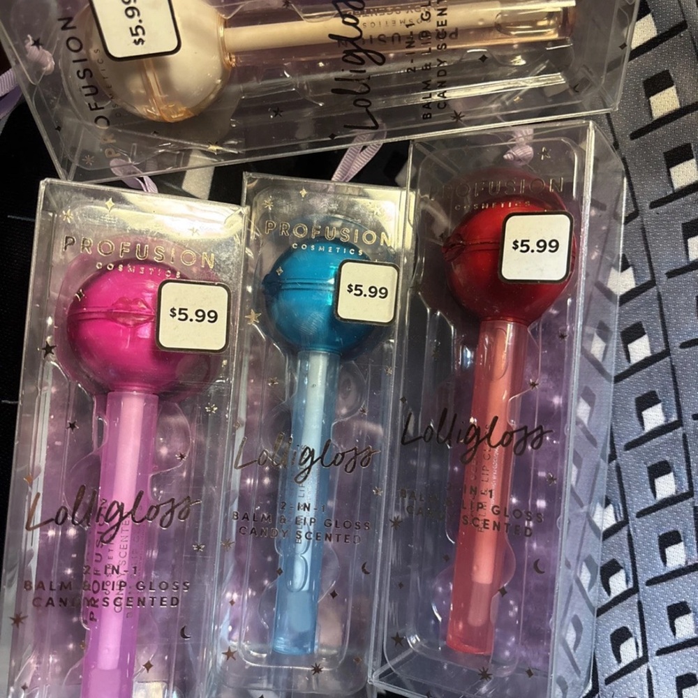 4x. Profusion Lolligloss Lip Gloss Set